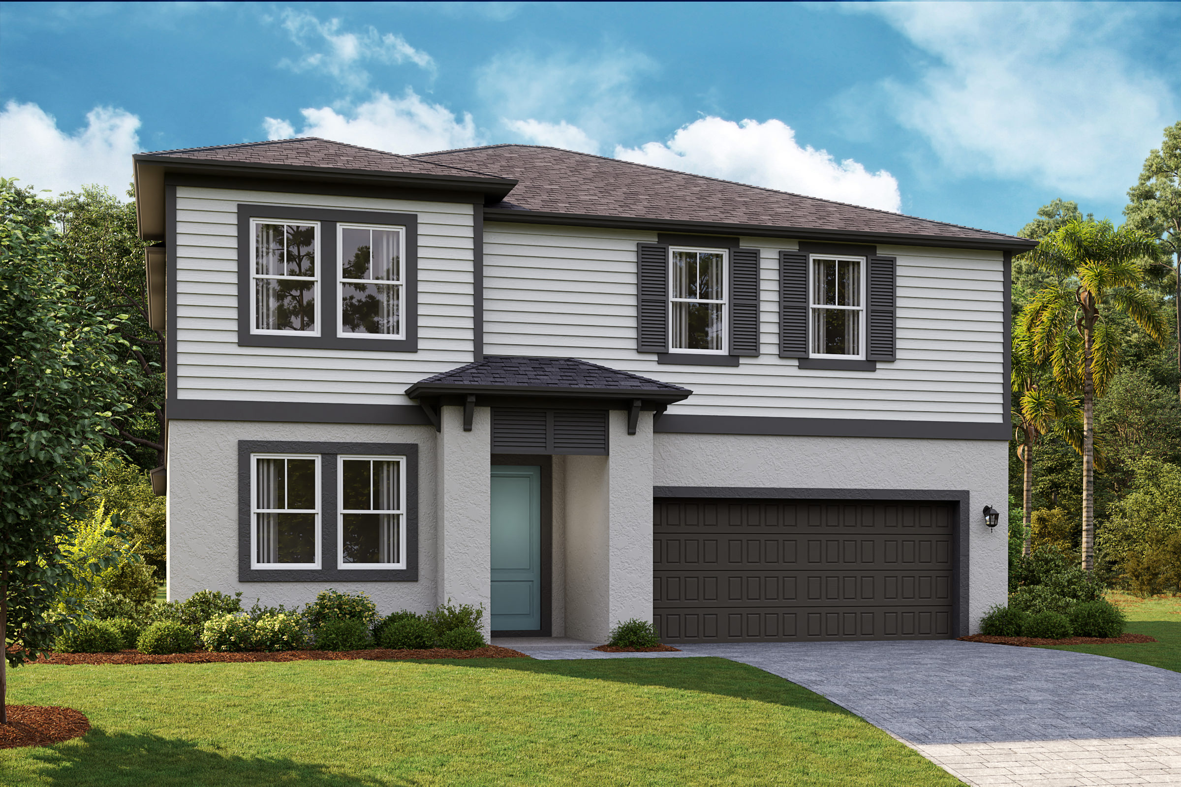 Coquina-3354-Pasadena Woods-Coastal B-Scheme B16-Pavers-elev_IND