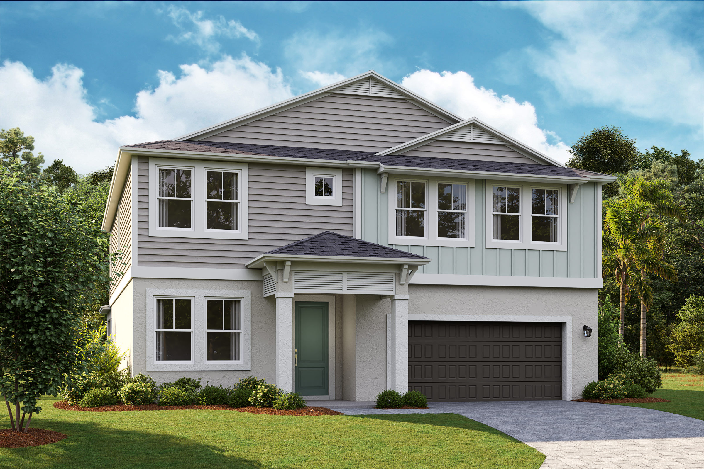 Lido-3150-Pasadena Woods-Coastal B-Scheme B28-Pavers-elev_IND